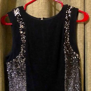 Evening elegant sleeveless dress